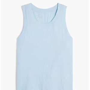 J. Crew Factory Girlfriend tank top in Blue Breeze size XS NWT